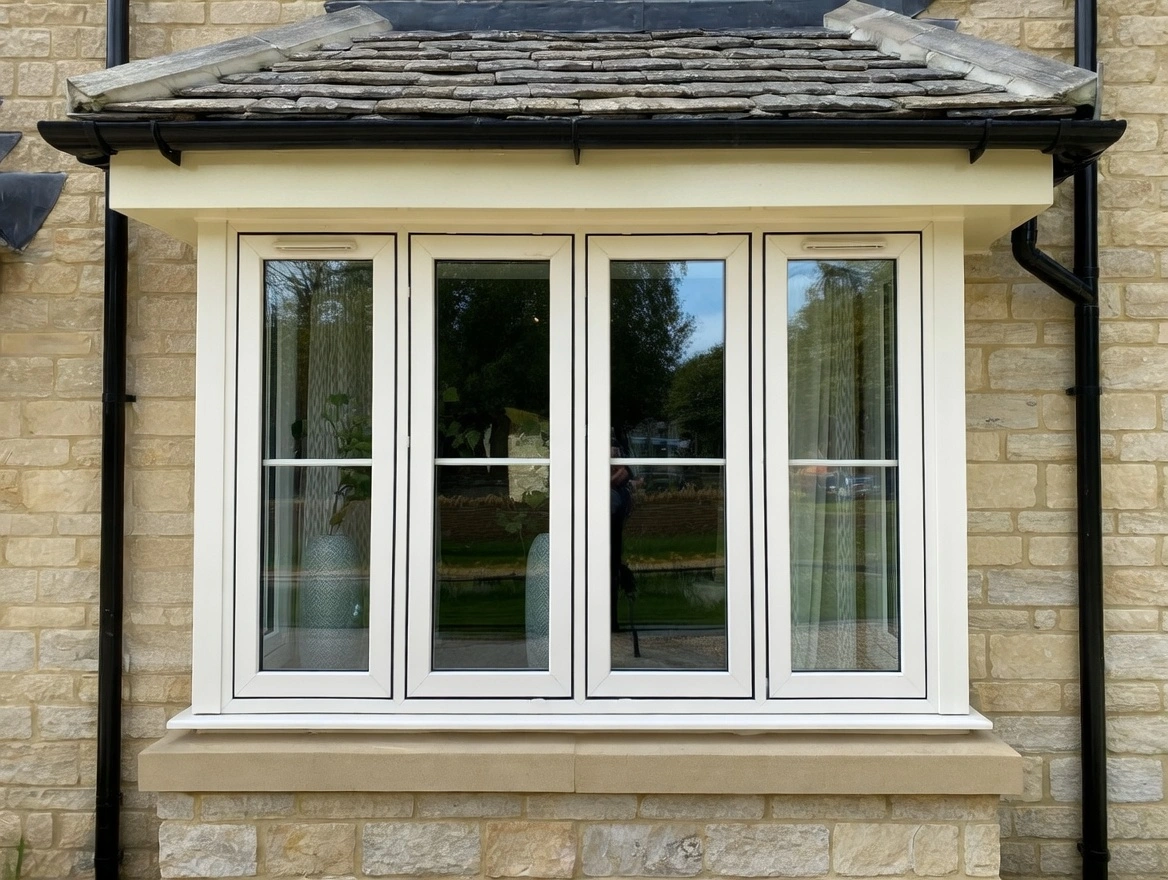 uPVC bay window fitted on a Manchester home